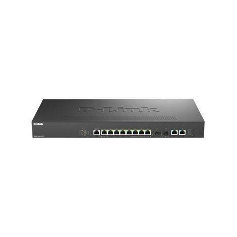 Switch Gestionable D-Link DMS-1250-12TP 10 Puertos/ RJ-45 100/1000/2.5G/ PoE/ SFP