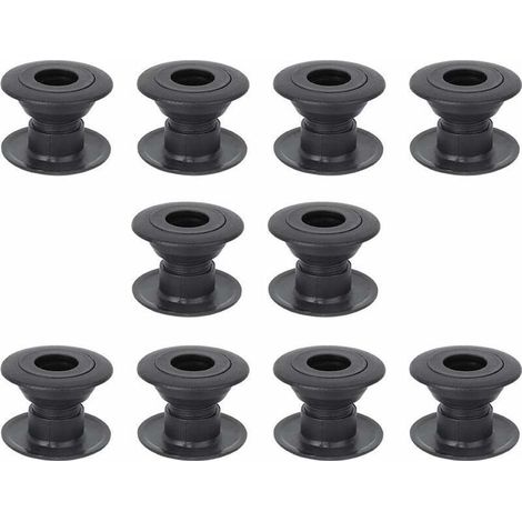 Lot de 10 paires de roulements de machine de baby-foot en plastique avec bille en acier 34 mm,de DEBUNS (1/5)