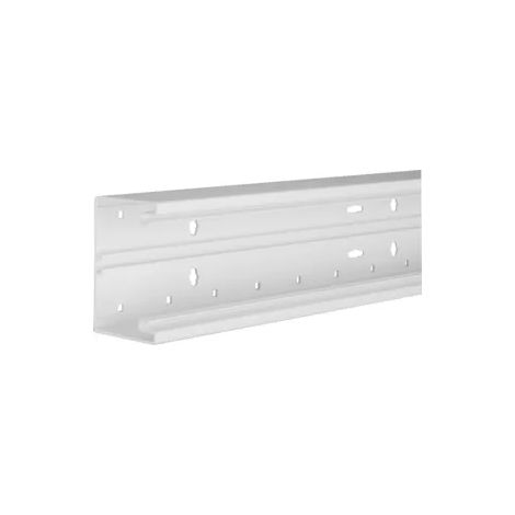 Hager Brüstungskanal Unterteil weiß 2m PVC (1/2)