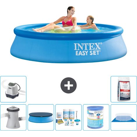 Intex Piscina Easy Set Rotonda - 244x61 cm - 8-pezzi S40779 (1/5)