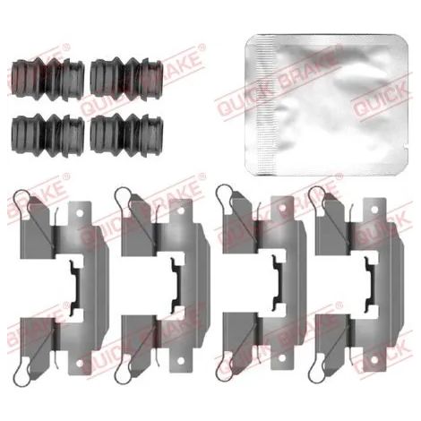 Kit d'accessoires, plaquette de frein à disque Quick Brake 109-0151 MITSUBISHI