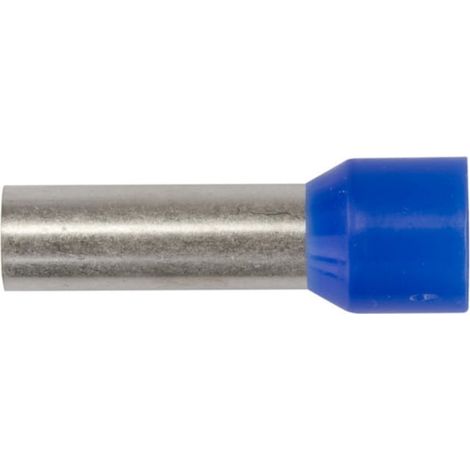 Isolierte Aderendhülse TI 16mm2/18mm blau verzinnt TI16L18 /100 Stück/