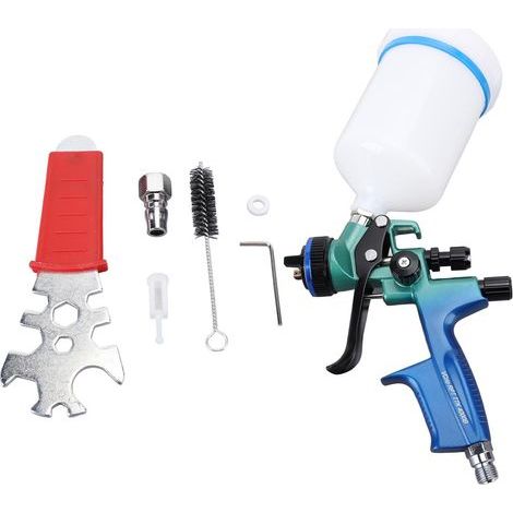 Pistolet de Peinture de Peinture Gun Handgun Piping Buzzle Kit pour G1 4 4000B, Pneumatique Papet Tasse Pipe de Buse Tasse Kit de Lavage Premium (1/5)