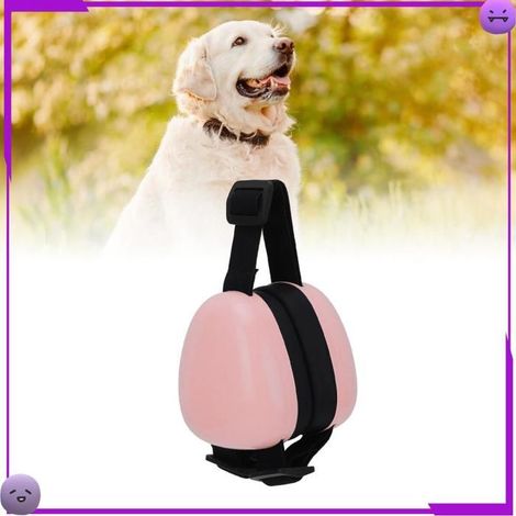 Casque Anti-Bruit pour Chien - Réduction du Stress, Ajustable, Confortable (1/5)