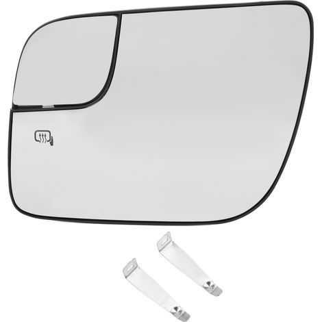 Verre de rétroviseur latéral chauffant, Vision claire de remplacement pour Ford Explorer 2011-2017 BB5Z17K707B (gauche) (1/5)