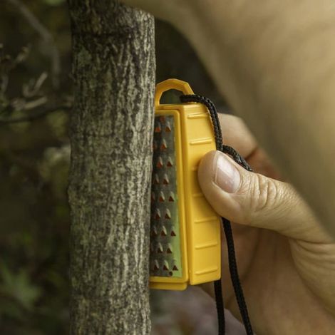 Grattoir À Amadou - Allume-Feu En Acier Inoxydable - Outil De Survie Portable - 1 Pièce (1/5)