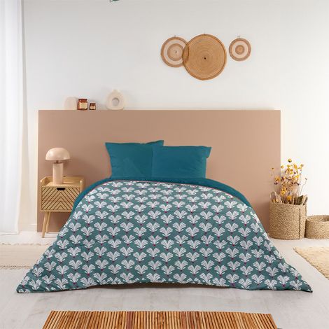 Couette imprimée Sully - Chaude 350g/m2 - 220x240cm (1/4)