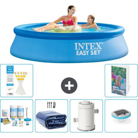 Easy Set Pool Rund - 244x61 cm - 7-teilig S54