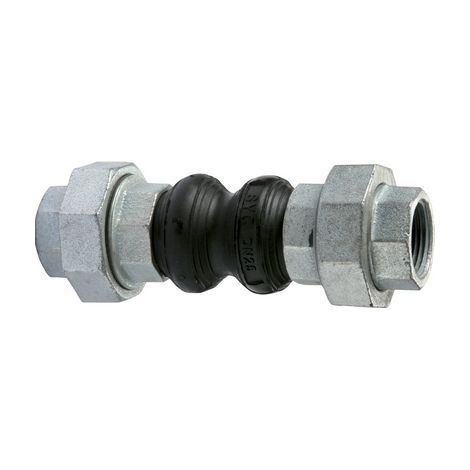 GIUNTO IN GOMMA ANTIVIBRANTE FILETTATO  F/F- DN 25 - 1 -  L. 200- ATUSA- pezzi 1