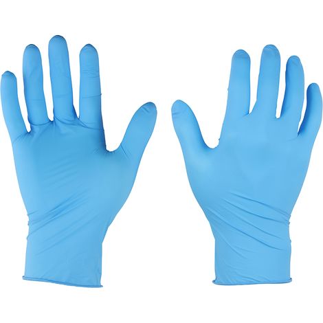 TIMCO Nitrile Work Gloves Blue - X Large