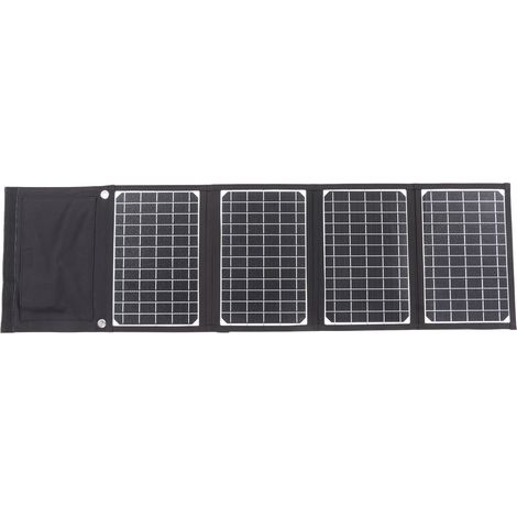 Faltbares, leichtes und tragbares 30-W-Solarpanel-Ladegerät mit QC3.0-Ausgang (5 V/2 A) für Camping und Reisen (1/5)