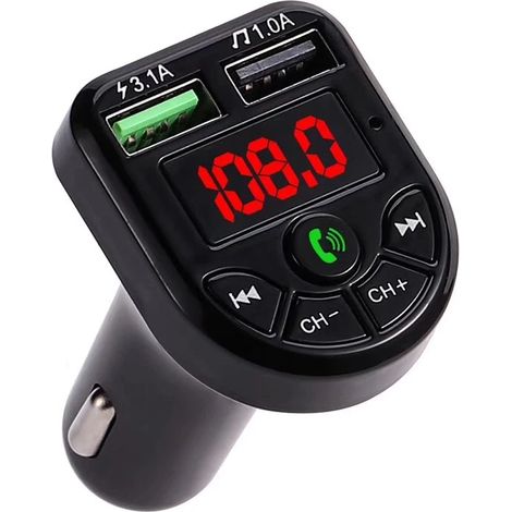Autoradio Bluetooth FM MP3 avec chargeur USB (1/4)