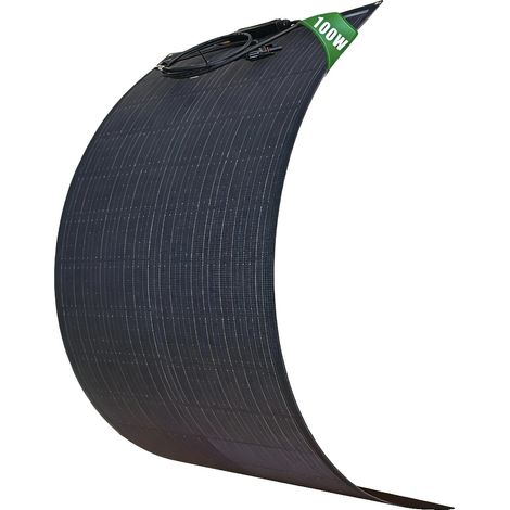 Panneau Solaire, Design Flexible, Haute Efficacité, 1pcs 100w panneau (1/2)