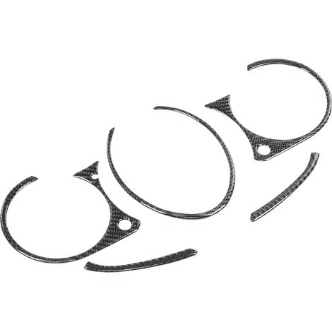 5-teilige Armaturenbrettabdeckung aus Kohlefaser für Nissan 370Z Z34 2009-2020 (1/5)