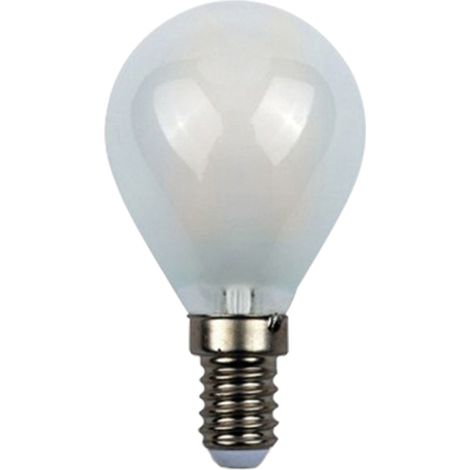 Alcapower Lampadina LED Minisfera G45 E14 4W 450lm 4000K Luce Naturale 360° Vetro Frost - Efficienza Energetica Classe E, Lunga Durata 25000h (1/4)