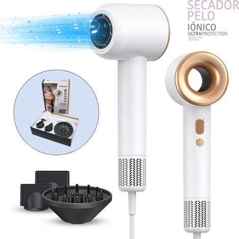 Secador de pelo profesional  Secador iónico supersónico  Secador de viaje pequeño  Secador iones mejor secador calidad precio (1/5)