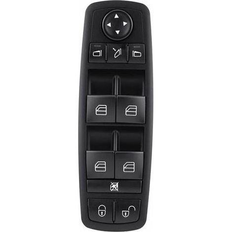 Commutateur de fenêtre principal d'alimentation - Pour Mercedes Benz W169 classe A W245 classe B - 1698206710 (1/4)