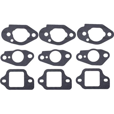 Compatible avec joints de carburateur pour tondeuse à gazon Honda GCV135 GCV160 GCV190 GSV190 HRS216 HRT216 HRB216 HRR216 HRZ216 Remplace 16212-Zl8-000 16221-883-800 (1/5)