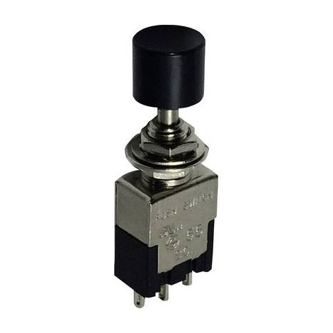 INTERRUPTEUR À PRESSION TRU COMPONENTS TC-PA102A1BK 1587791 250 V/AC 3 A 1 X ON/ON À ACCROCHAGE 1 PC(S) (1/2)
