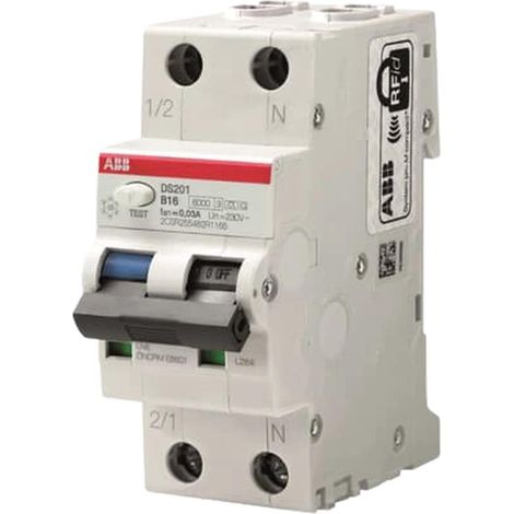Interruptor abb ds201a-b16 16A 30mA