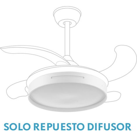 Difusor Ventilador Mbatis Blanco