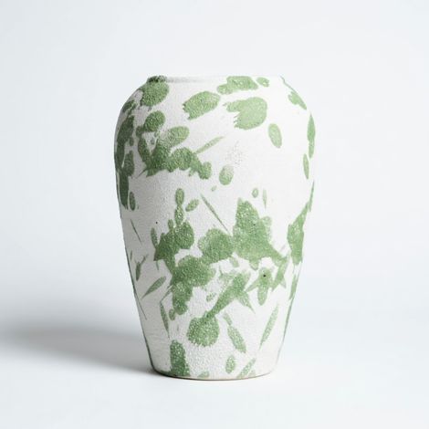 Vase blanc moyen modèle 2010