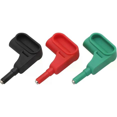 Ensemble de 3 sondes magnétiques pour multimètre, tête magnétique pour embouts bananes de 4 mm, connexions rapides, accessoires pour multimètre - JXLGV (1/4)