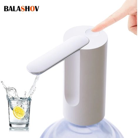 Pompe à eau pliable, distributeur automatique USB, commande par bouton, distributeur d'eau électrique portable, gadgets pour la maison (1/5)