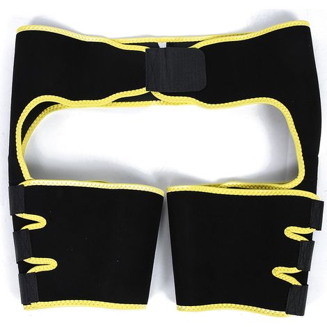 Unisex verstellbares Schlankheitskorsett für Fitness und Gewichtsabnahme – Gelb XXXL (1/5)