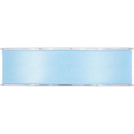 Piovaccari Nastro Matt Doppio Satin 25 Mm 15 Mt Light Blu