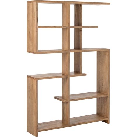 Bibliothèque en Bois "Manga" 180cm Naturel (1/5)