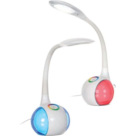 Activejet AJE-RAINBOW RGB table LED lamp with RGB lightning base (1/5)