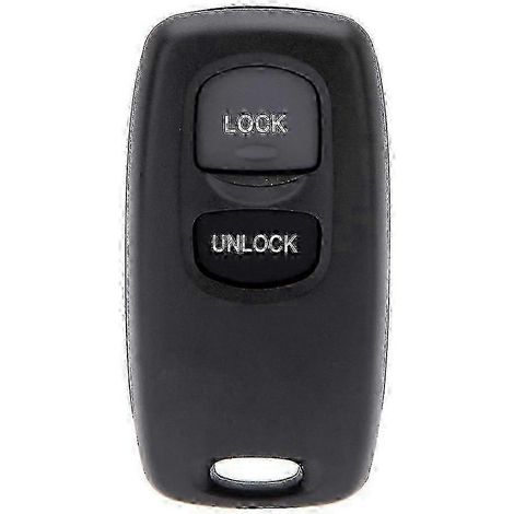 Coque de remplacement vierge pour télécommande d'entrée sans clé à 2 boutons, compatible avec (1/5)