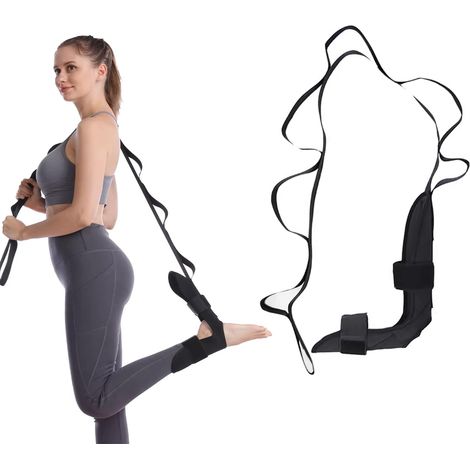 Dehnbares Yogaband, elastisches Yogaband zur Linderung von Plantarfasziitis, Fersensporn und Achillessehnenentzündung das Yogaband kann die Kraft verbessern und Schmerzen im Fersensporn, den Waden, de