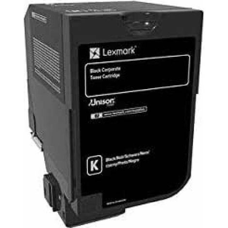 Lexmark - Schwarz - original - Tonerpatr (74C20KE)