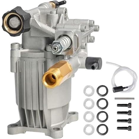 pour Pompe Auto-Amorçante 2750 PSI pour Usage Commercial pour 2750 PSI max, auto-amorçage rapide, pour idéal résidences, nettoyage puissant, aluminium (1/5)