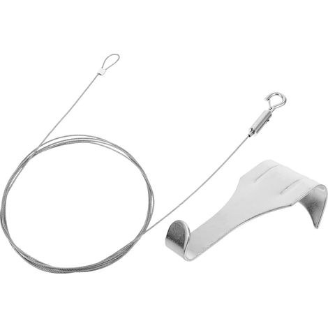 Kit de suspension robuste en acier inoxydable pour cadres photo, (1/5)