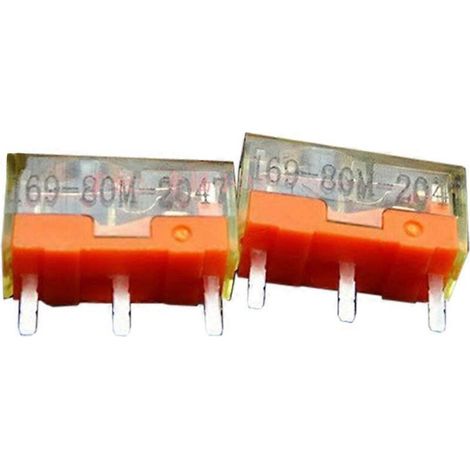 Lot de 2 micro-interrupteurs de souris dorés, 80 millions de clics, bouton micro doré TTC (1/5)