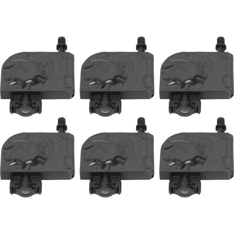 Amortisseur de tête d'impression UV DX5 6 pièces, kit d'accessoires PP pour imprimantes 4880 7800 7880 9800 9880, interface filetée (1/5)
