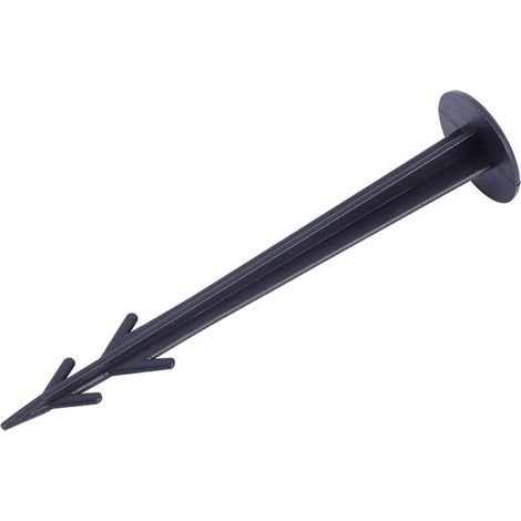 50 PièCes D'Ancrages Multifonctionnels en Plastique pour Cour et Jardin pour le Support des Plantes et les Tentes Fixes (1/5)