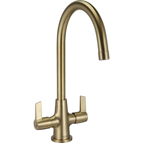 Bristan EC SNK EF BB Echo Easyfit Mono Kitchen Sink Mixer Tap Brushed Brass (1/5)