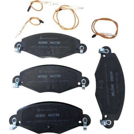 Pastiglie freni freno anteriori compatibile per citroen c5 ii dal 2004-2008