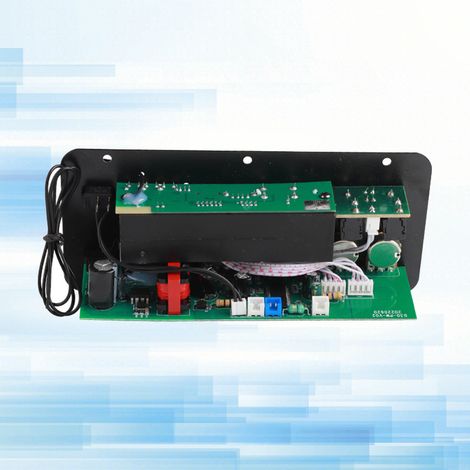 Carte d'amplification pour caisson de basses stéréo Bluetooth 10 pouces avec double entrée microphone 220 V pour haut-parleurs DIY home cinéma (1/5)