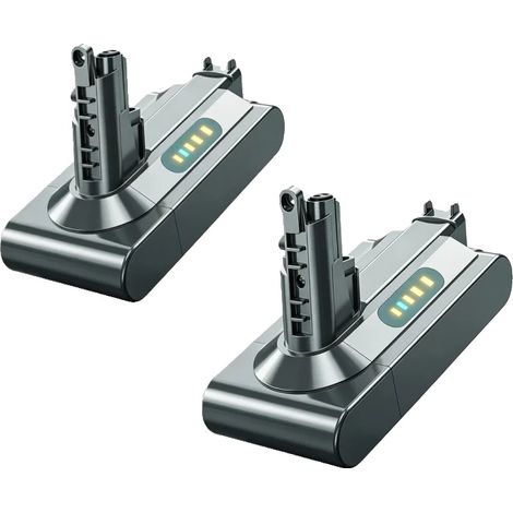 Batterie Aspirateur, Capacité 12800mAh, Recharge Rapide, V10-12800MAH-2PCS (1/2)