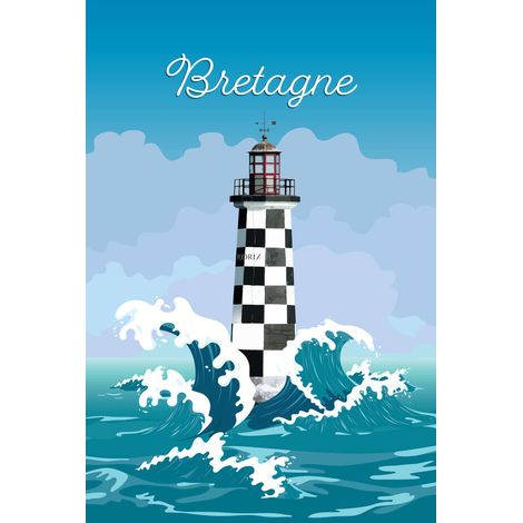 Tableau sur toile illustration tourelle des perdrix 30x45 cm - Impression sur Toile Murale Décorative - Image imprimée en HD sur Toile - Toile sur Châssis en Bois FSC - Fabriqué en France (1/5)