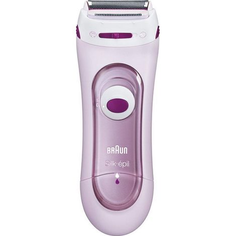 Braun Silk-épil Lady Shaver LS5100 Rasierer, Trimmer- & Peeling-System. Kabellos (1/2)