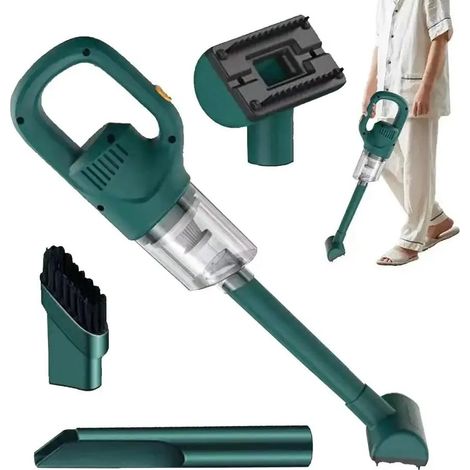 Aspirateur sans fil Mini aspirateur automatique rechargeable pour la maison et la voiture et l'animal de compagnie (1/5)