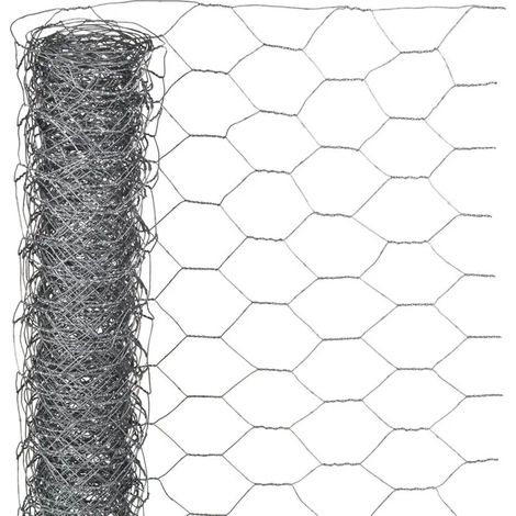 Rete esagonale zincata 13mm - 0,5x3m (1/2)
