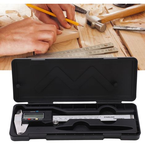 Elektronischer digitaler Messschieber aus Edelstahl 0-150 mm (1/5)