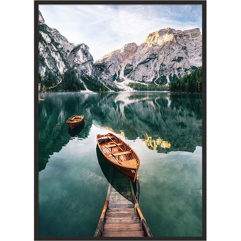 Bild Poster im Rahmen 53x73 cm Boote P942 (1/4)